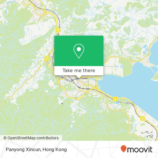 Panyong Xincun map