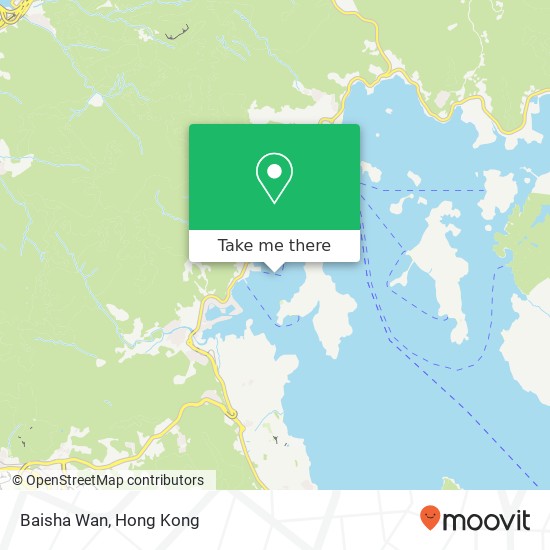 Baisha Wan map