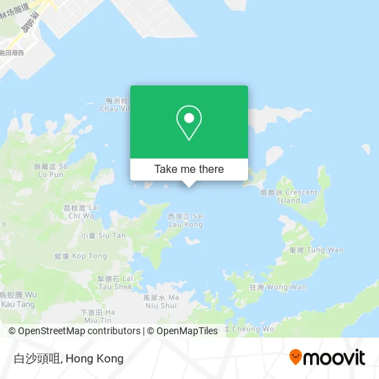 白沙頭咀 map