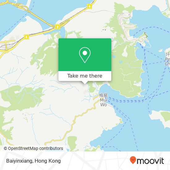 Baiyinxiang map