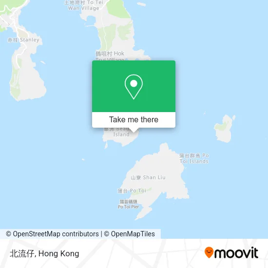 北流仔 map