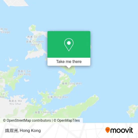 娥眉洲 map