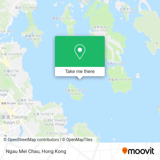 Ngau Mei Chau map
