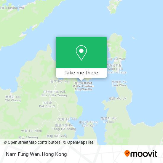 Nam Fung Wan map