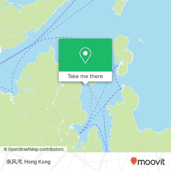 南风湾 map