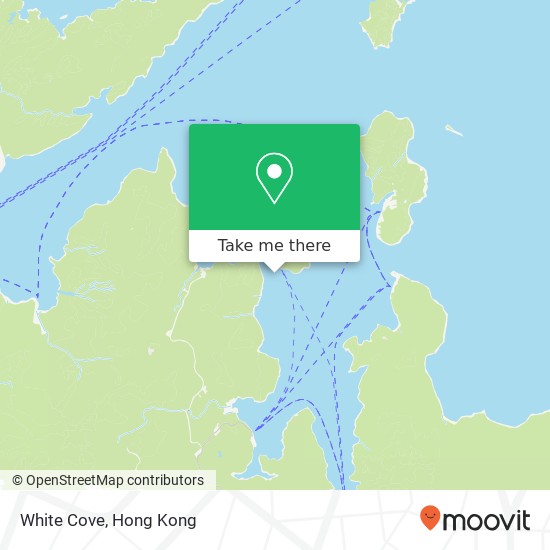 White Cove map