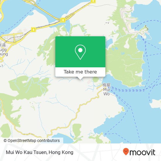 Mui Wo Kau Tsuen map