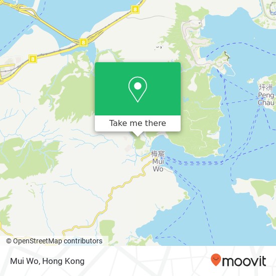 Mui Wo map