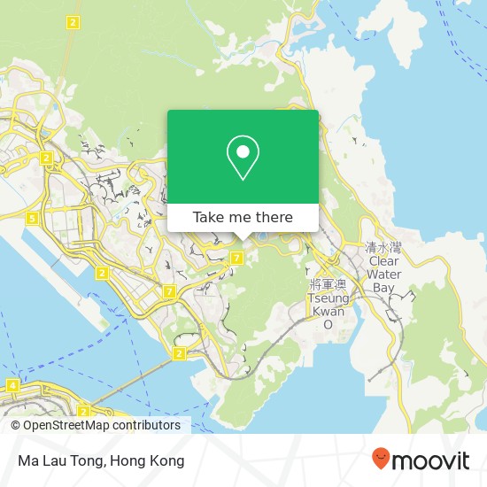 Ma Lau Tong map