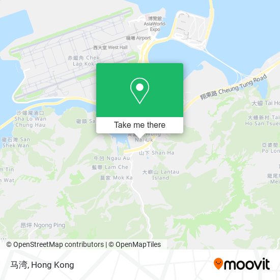 马湾 map