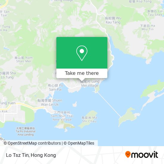 Lo Tsz Tin map