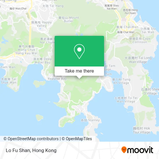 Lo Fu Shan map