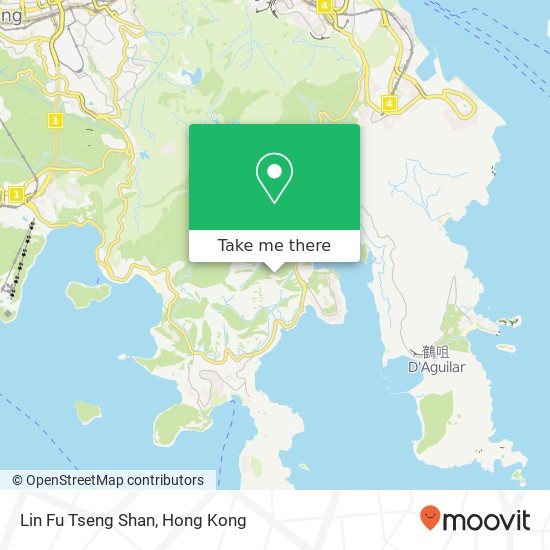 Lin Fu Tseng Shan map