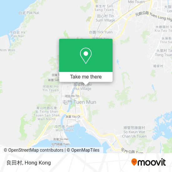 良田村 map