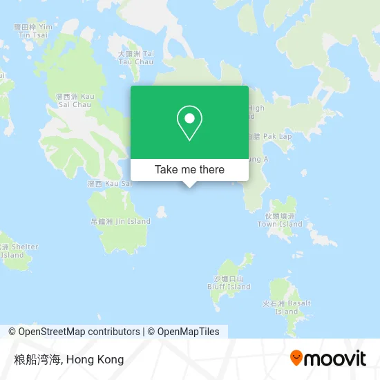 粮船湾海 map