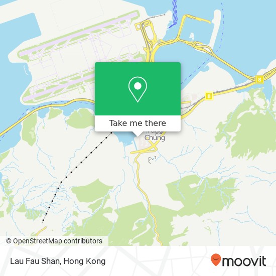 Lau Fau Shan地圖