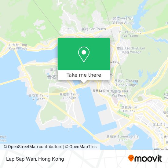 Lap Sap Wan map