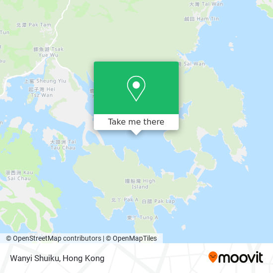 Wanyi Shuiku map