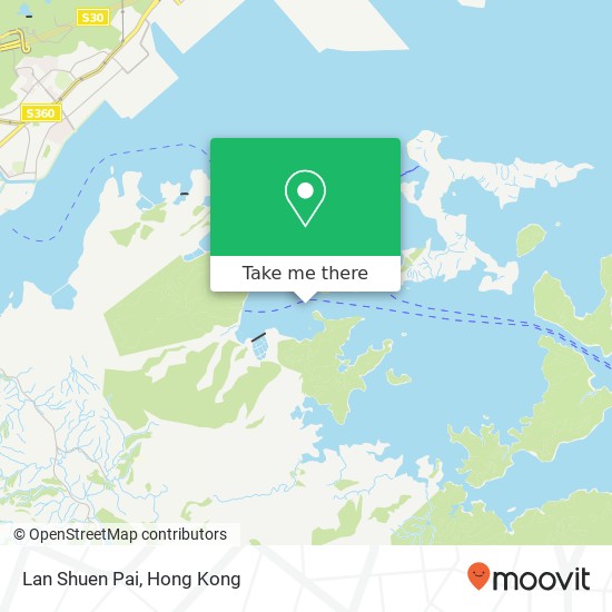 Lan Shuen Pai map