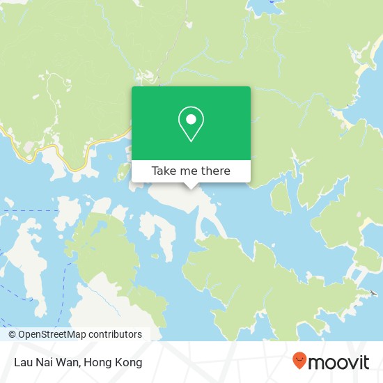Lau Nai Wan map