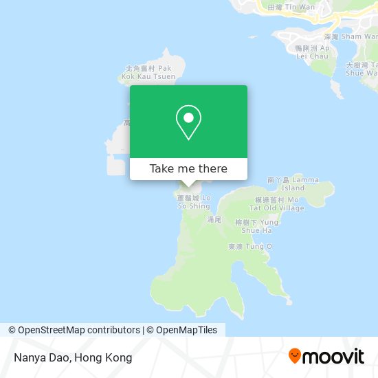 Nanya Dao地圖