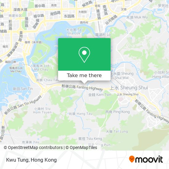 Kwu Tung map