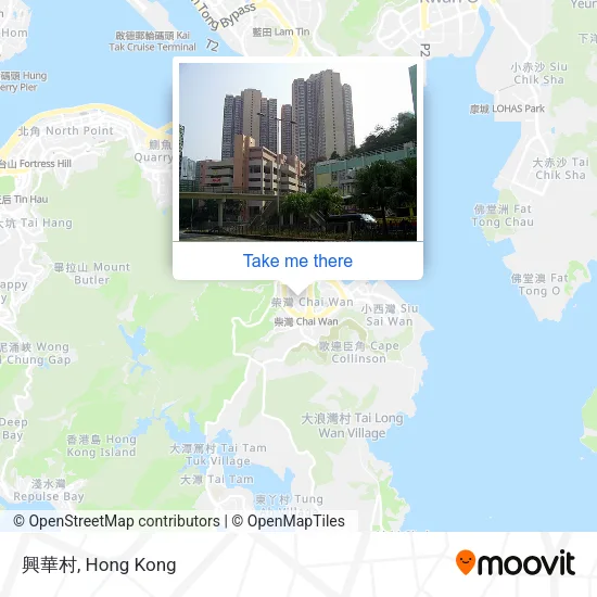 興華村 map