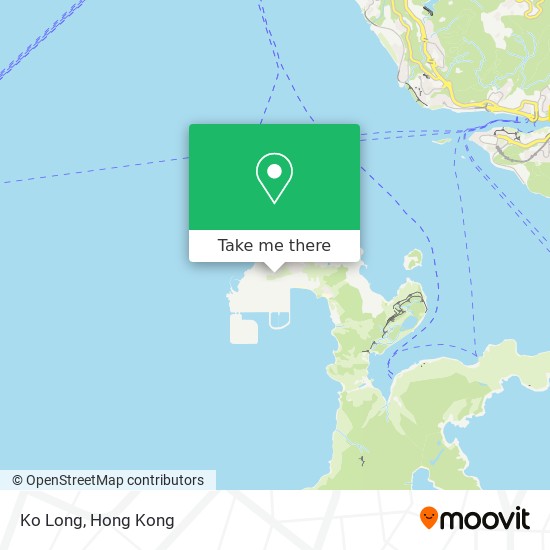 Ko Long map
