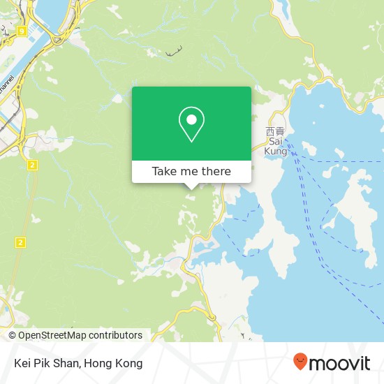 Kei Pik Shan map