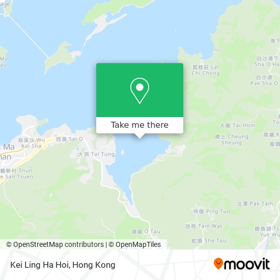 Kei Ling Ha Hoi map