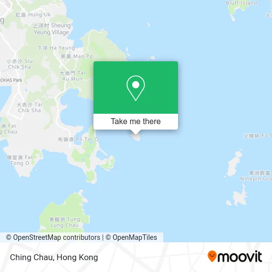 Ching Chau map