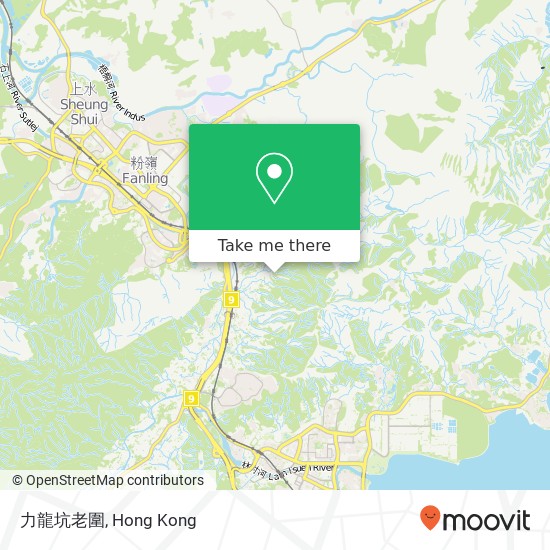 力龍坑老圍 map