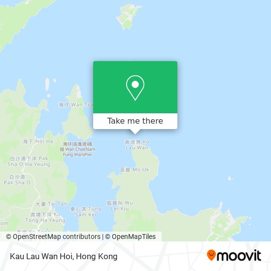 Kau Lau Wan Hoi map