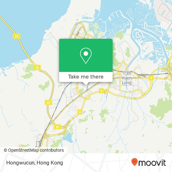 Hongwucun map