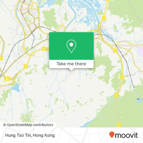 Hung Tso Tin map