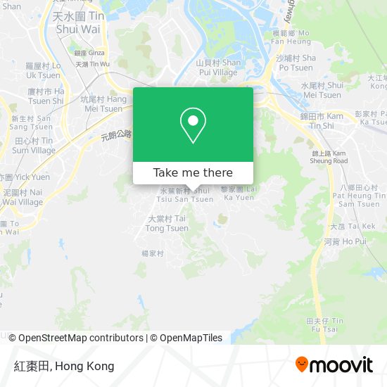 紅棗田 map