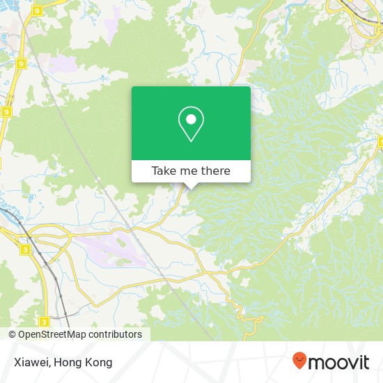 Xiawei map