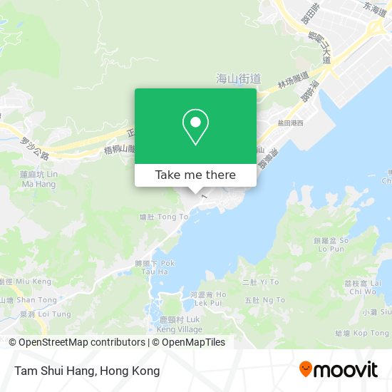 Tam Shui Hang map