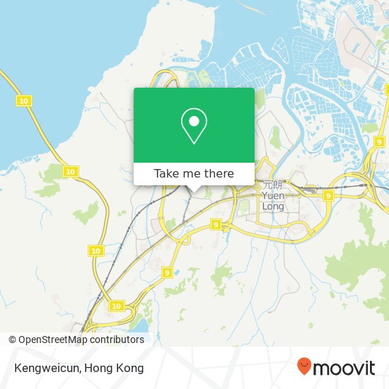 Kengweicun map