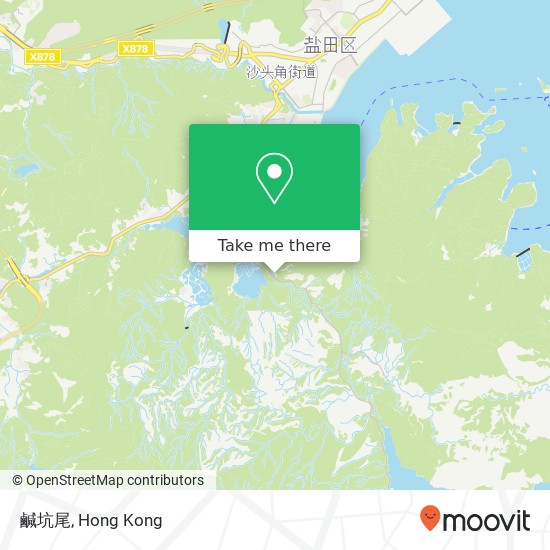 鹹坑尾 map