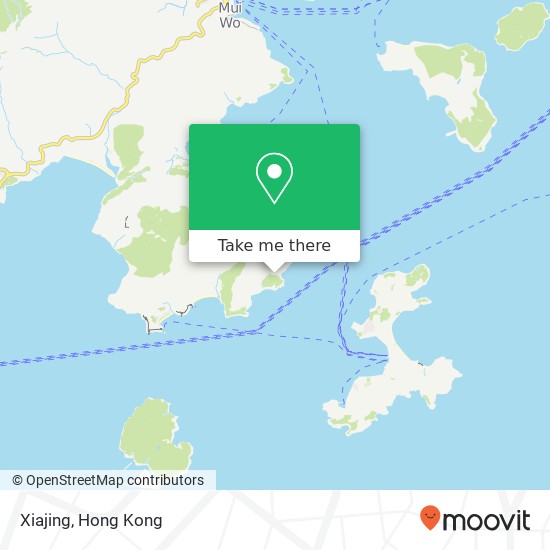 Xiajing map