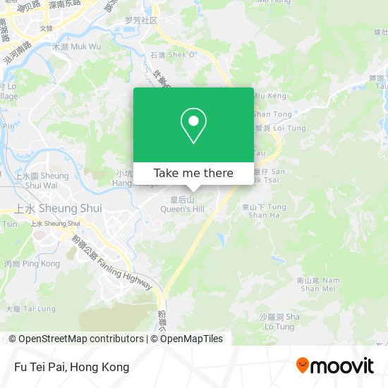 Fu Tei Pai map