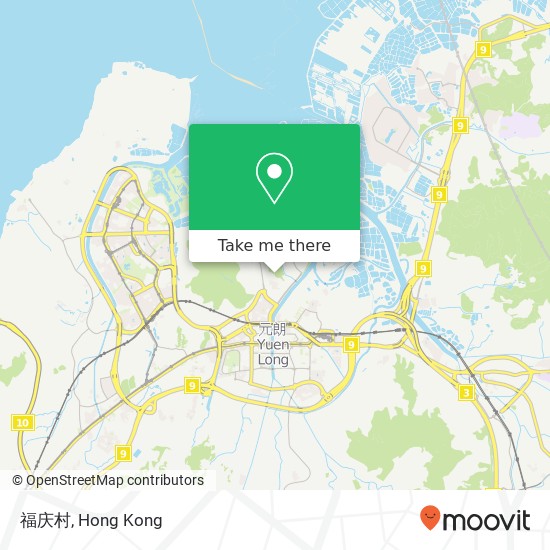 福庆村 map