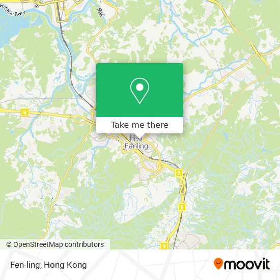 Fen-ling map