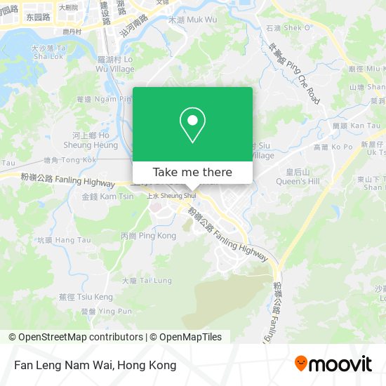 Fan Leng Nam Wai map