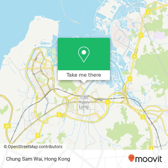 Chung Sam Wai map