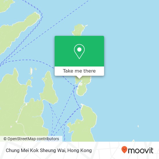 Chung Mei Kok Sheung Wai map