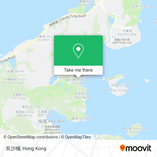 長沙欄 map