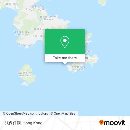 張保仔洞 map