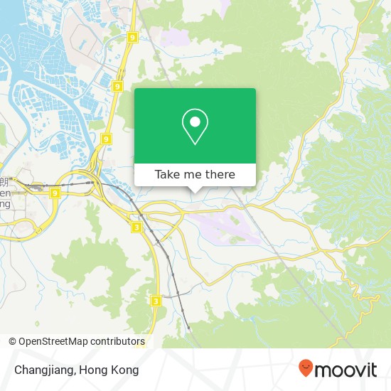 Changjiang map